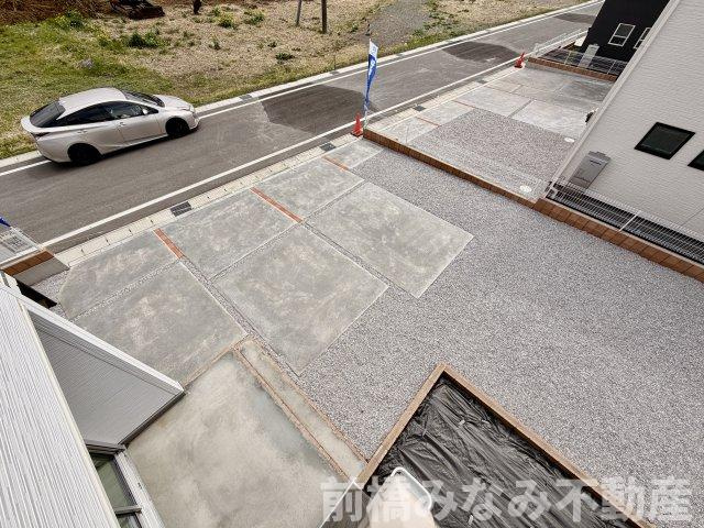 【新築】前橋市富士見町時沢第3　３号棟(全１１棟)　クリエートの家　新築建売分譲の駐車場|車をお持ちの方に嬉しい駐車場付きの物件です