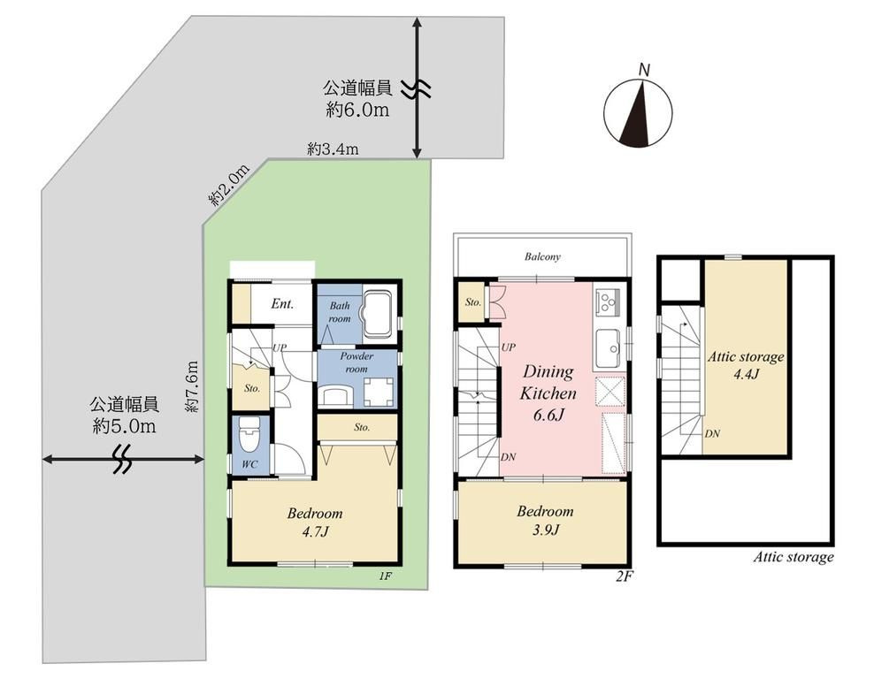 戸建 練馬区田柄５丁目の間取り|生活動線もスムーズで無駄がなく、ファミリーでも快適に暮らせる使い勝手の良さが魅力です。