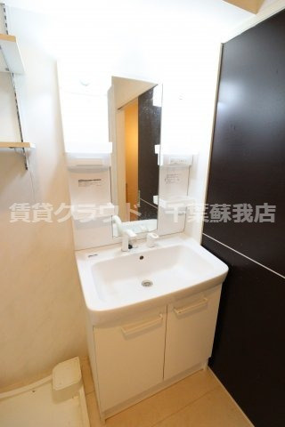ブリランテAの洗面所|忙しい朝の身支度に便利なシャンプードレッサー♪