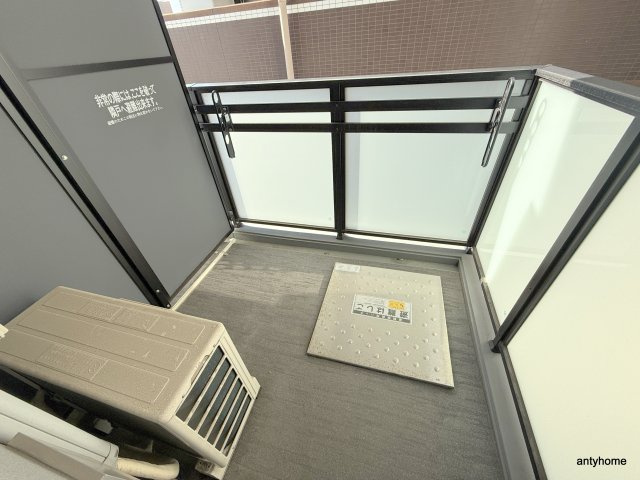 S-RESIDENCE難波大国町Deux　仲介手数料無料のバルコニー