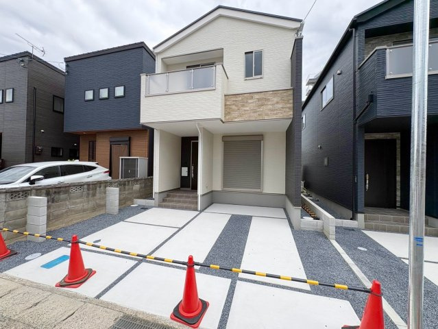 草津市草津町1号棟　新築戸建ての外観