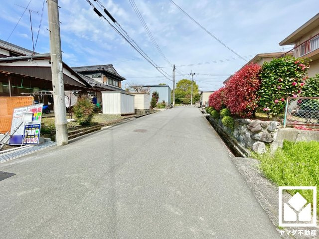 大津市坂本６丁目　2期の前面道路含む現地写真|4月6日　現地写真更新