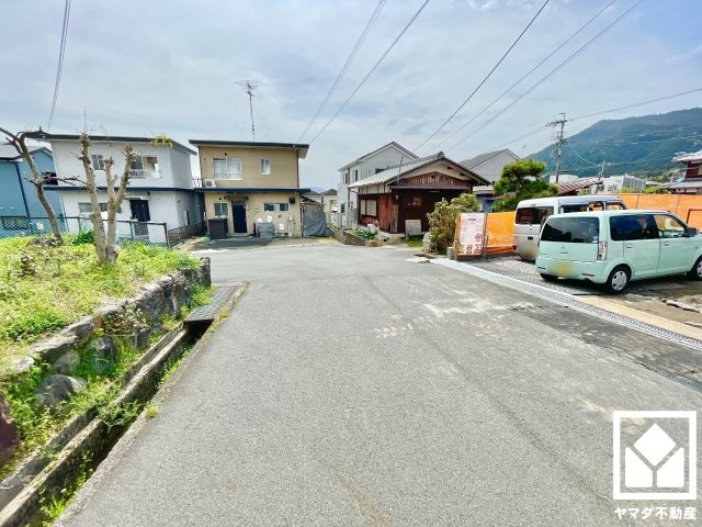 大津市坂本６丁目　2期の前面道路含む現地写真|4月6日　現地写真更新