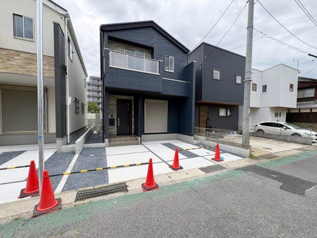 草津市草津町2号棟　新築戸建ての外観