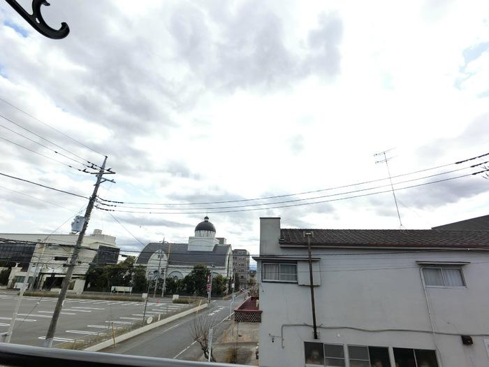 飯塚町谷一貸家住宅のバルコニー|当社、チルホームのHPもご覧ください(^^)/物件情報多数♪