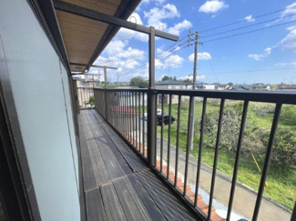 【バルコニー】 | 筑西市岡芹４LDK中古住宅