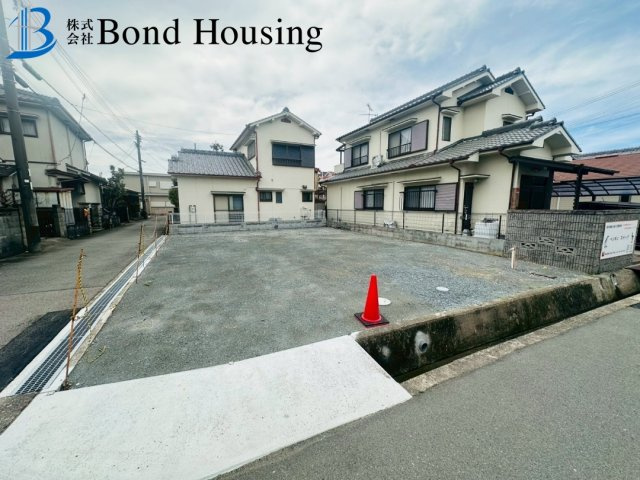 江井ヶ島駅徒歩7分　長期優良住宅　大久保町江井島　新築戸建の駐車場