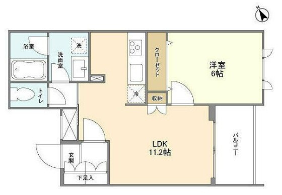 ACPレジデンス文京春日の間取り