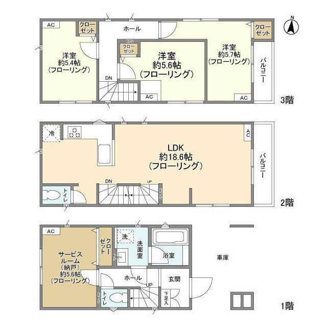 Kolet町屋#12の間取り