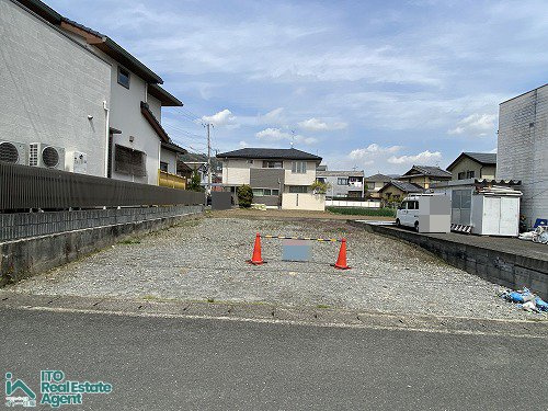 西賀茂川上町 建築条件なし 土地の外観