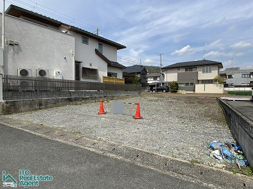 西賀茂川上町 建築条件なし 土地の外観