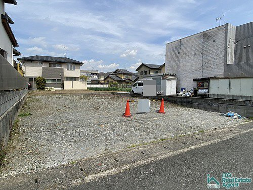 西賀茂川上町 建築条件なし 土地の外観