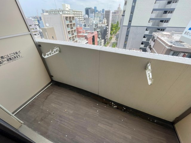ミュプレ北浜EAST(旧 SEST北浜)のバルコニー