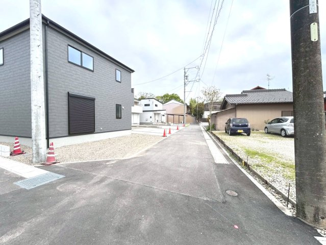 リーブルガーデン　一宮市西五城第5　全2区画分譲の前面道路含む現地写真|■前面道路　■ヤマダ不動産　株式会社リライフ　
■夢のマイホーム購入をフルサポートします！