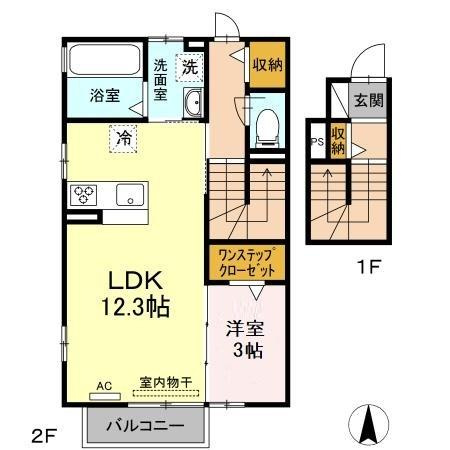 プリムローズⅡの間取り