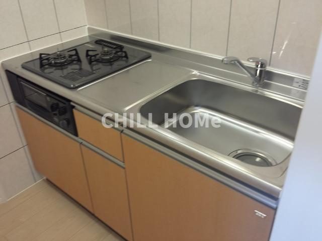 エスポワール　Ｂのキッチン|当社、チルホームのHPもご覧ください(^^)/物件情報多数♪