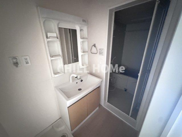 エスポワール　Ｂの洗面所|当社、チルホームのHPもご覧ください(^^)/物件情報多数♪