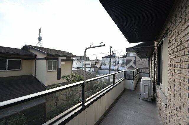 八千代台北戸建て（部分貸し）のバルコニー
