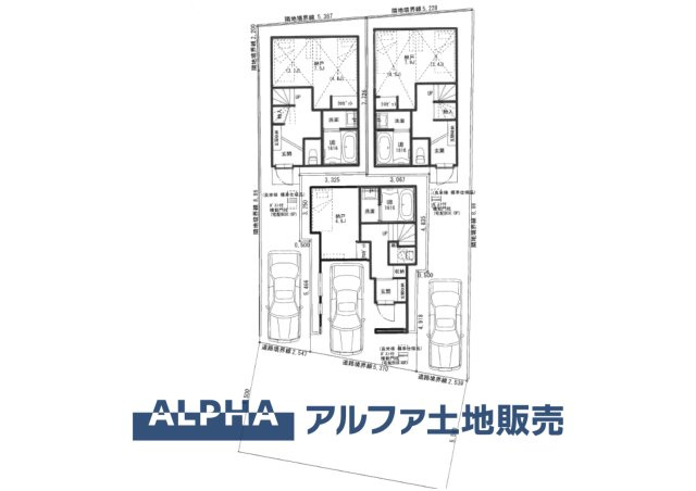 立川市錦町6　C号棟の区画図|【Living Story】◆暮らしが続いていく場所◆
ここで過ごす日々が、少しずつ思い出になっていく。そんな時間を育てていく住まい。