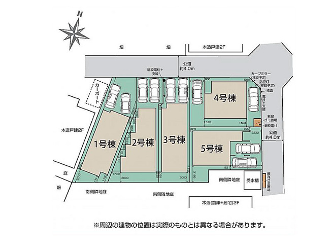 【間取り】 | ふじみ野市西原1丁目　新築一戸建住宅　全5棟　(ふじみ野店) | ■3(4)LDK
LDK19帖以上/2ドア1ルーム/パントリー/全居室収納付き