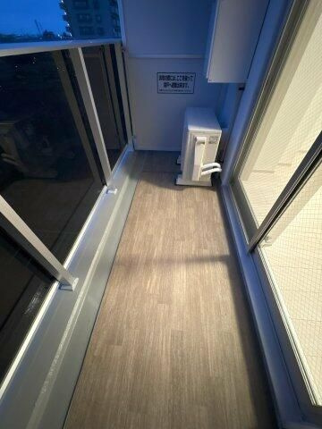 ＧＥＮＯＶＩＡ谷塚のバルコニー