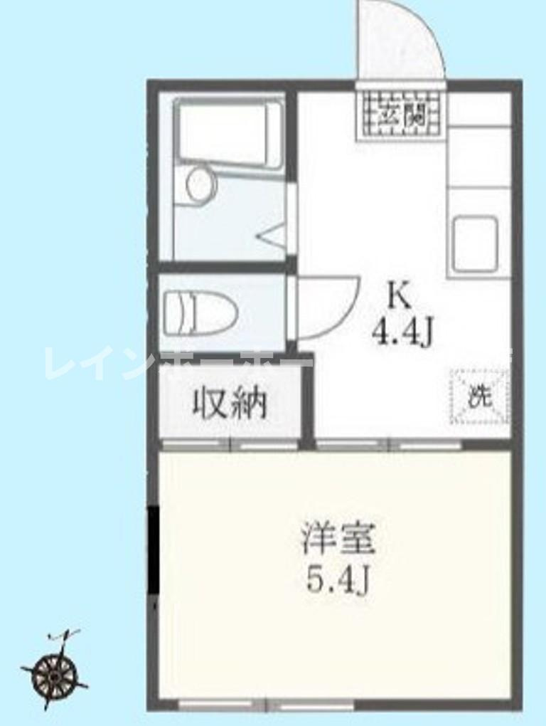 サンブリーズ※初期費用分割あと払いサービス利用可能物件の間取り