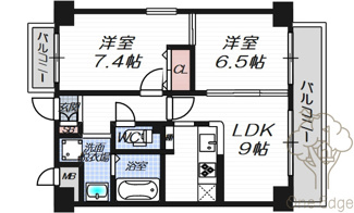 【間取り】 | コンフォール・エスティオ