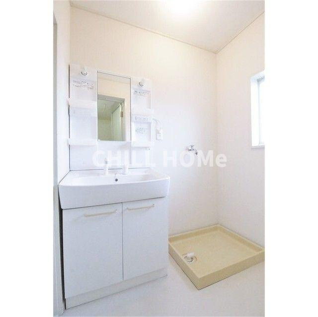 グリーンパーク石井　Vの洗面所|当社、チルホームのHPもご覧ください(^^)/物件情報多数♪