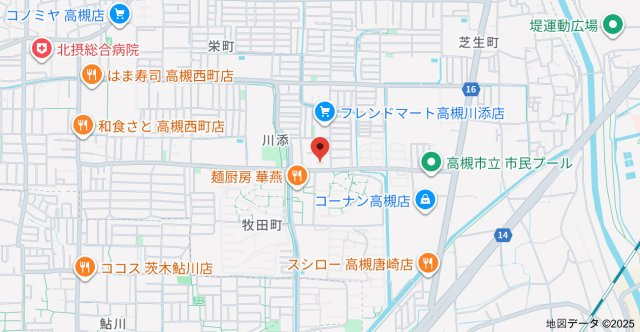 ホワイティハイツの地図