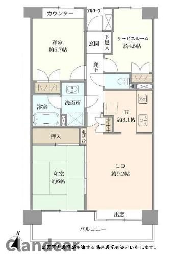 東川口パークホームズの間取り|ドキドキの新生活も、安心してスタート。ぴったりの住まいを見つけませんか？クランディアが一緒に住まい選びをサポートします‼　まずは、お気軽にお問合せください　＃クランディア