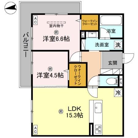 【間取り】 | D-residence南茨木Ⅱ