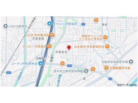 【地図】 | D-residence南茨木Ⅱ