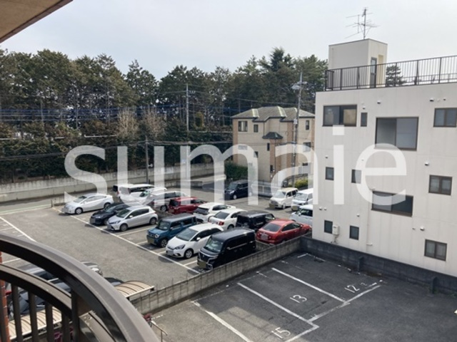 斉藤第一マンションの展望|バルコニーからの眺めです。