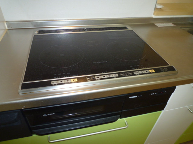 レジェルテＡのキッチン|ＩＨコンロつき