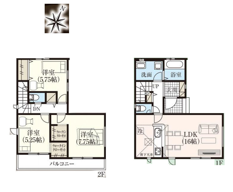 桶川市下日出谷　14期　新築一戸建て　グラファーレ