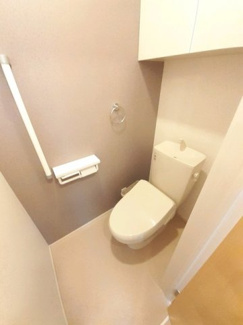 【トイレ】 | クレシェンド　ラブ　Ⅲ | 清潔感のあるトイレです