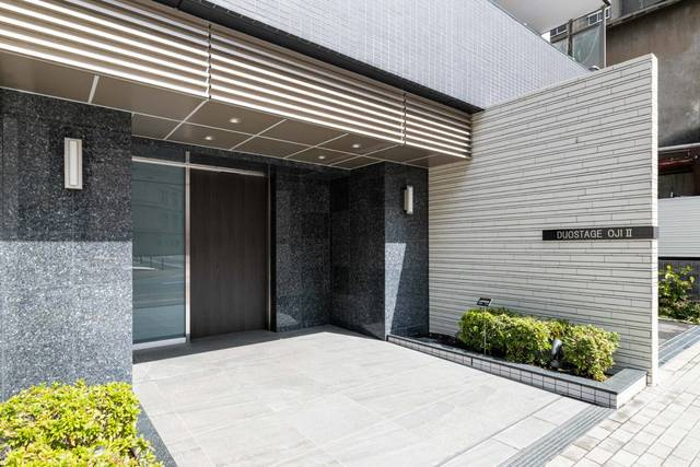 デュオステージ王子Ⅱのエントランス|建物入り口☆