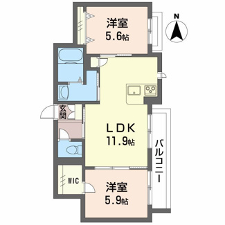 【間取り】 | グランドベレオ田宮