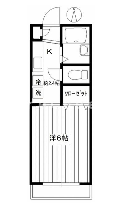 早稲田EASTの間取り