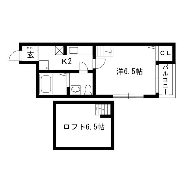 ヴィラ鳥羽見の間取り