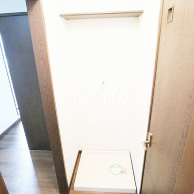 【設備】 | パイニーメゾン清澄 | 室内洗濯機置き場です。