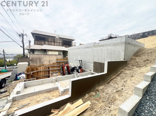 西宮市苦楽園四番町新築一戸建ての外観