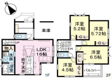 【間取り】 | 南区横手３丁目新築戸建て