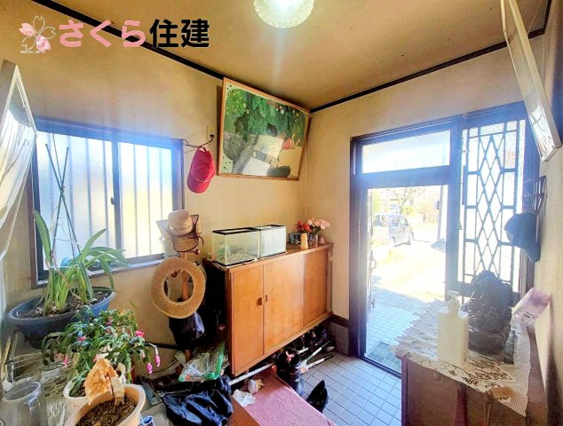 那須塩原市東原中古戸建の玄関