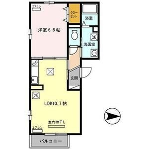 リレント西宮北口の間取り