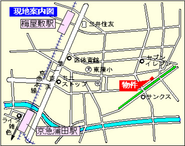 クレールメゾンの地図