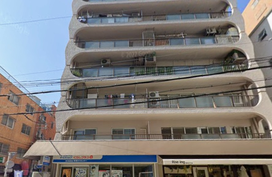 与力町スカイハイツの外観