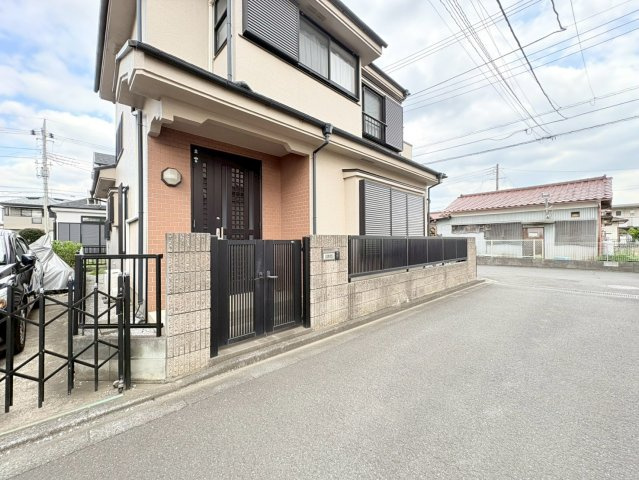 狭山市上奥富　建築条件なし売地　西武新宿線『新狭山駅』徒歩12分　【奥富小学区】の前面道路含む現地写真