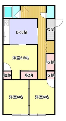 元宿ビルの間取り