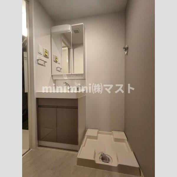 S-RESIDENCE阿波座bouncyの洗面所